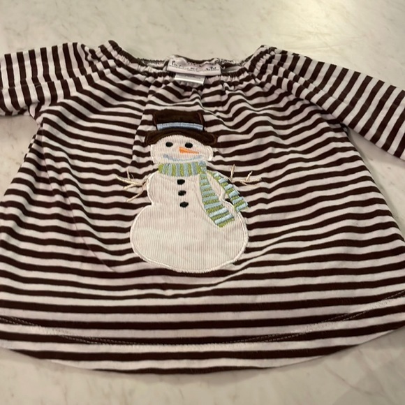Fireflies and Fairytales Snowman Shirt - Picture 1 of 3